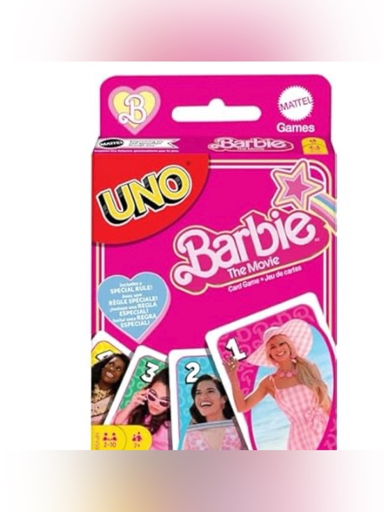 Barbie Other - Barbie The Movie UNO Card Game - Pink